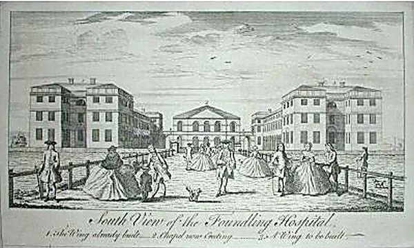 The Foundling Hospital Bloomsbury Fields London